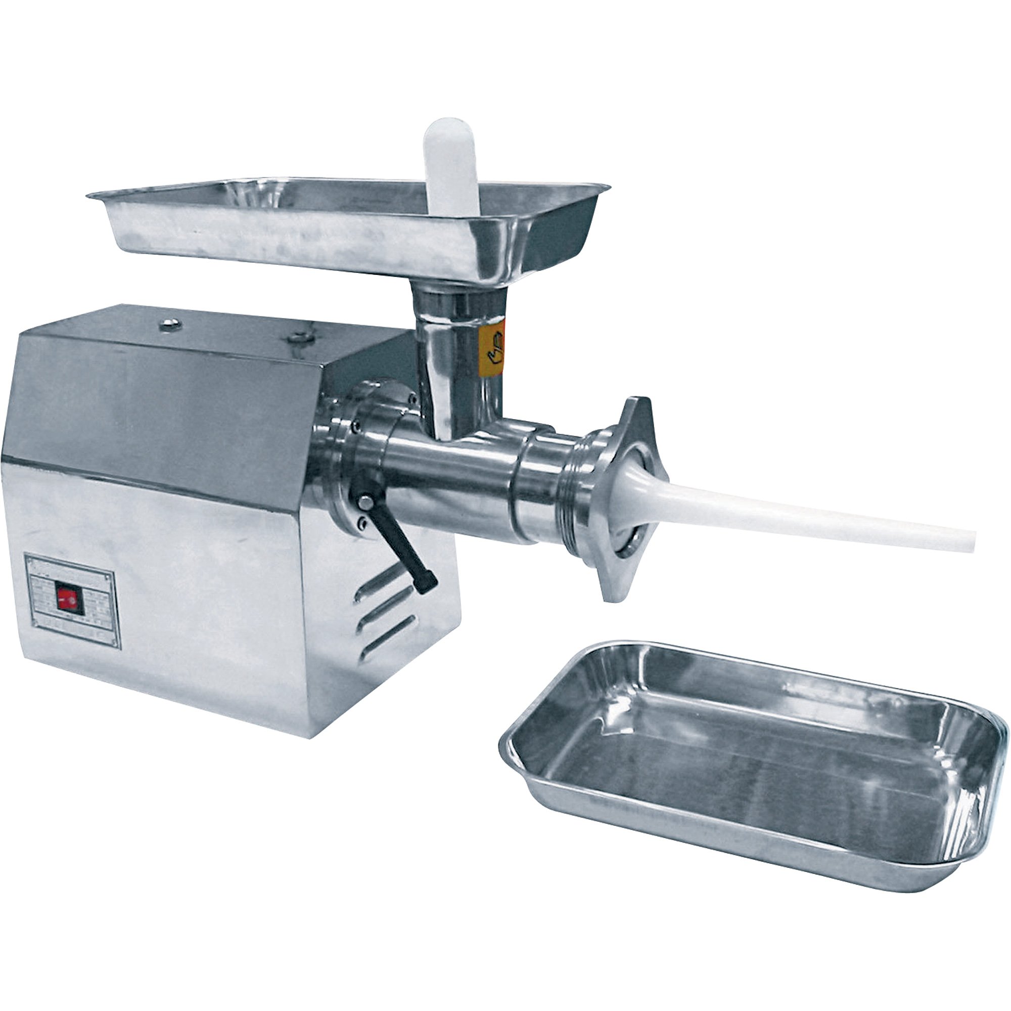Northern Industrial #22 Electric Stainless Steel Meat Grinder — 3/4 HP
